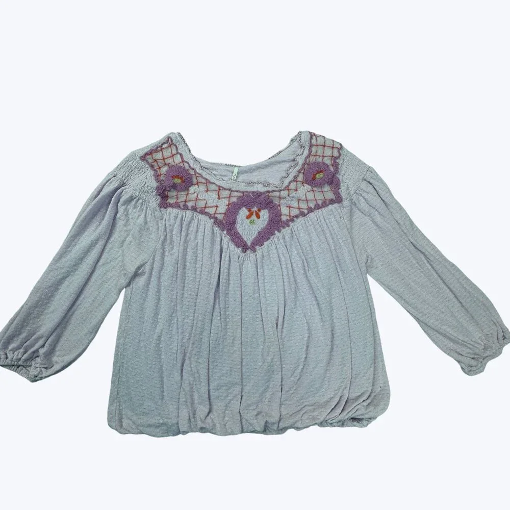 Free People Lavender Bloiuse Size Small‎ Beautiful